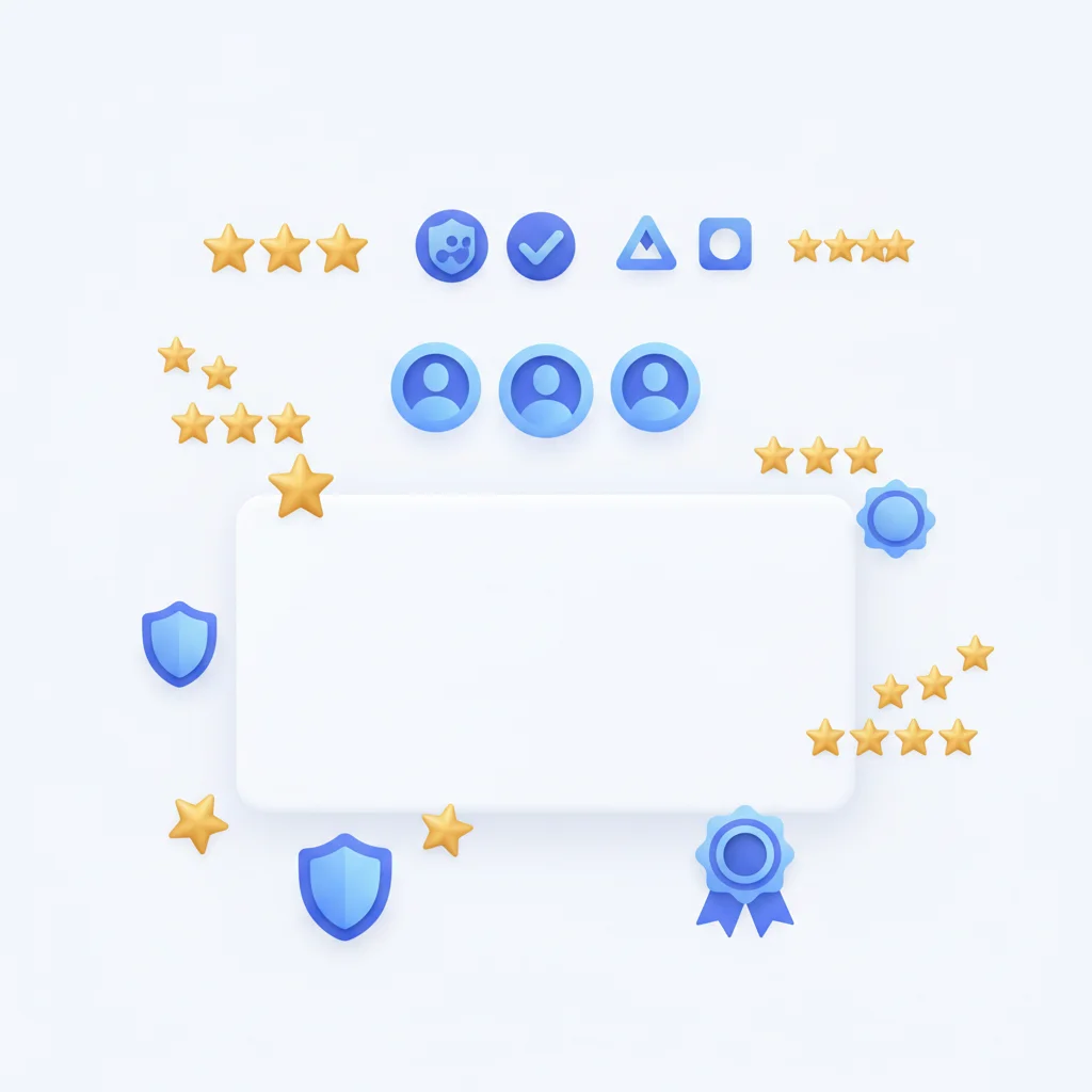 랜딩페이지 소셜 프루프 배치 최적화 — 고객 리뷰, 별점, 기업 로고를 첫 화면 상단에 배치한 결과